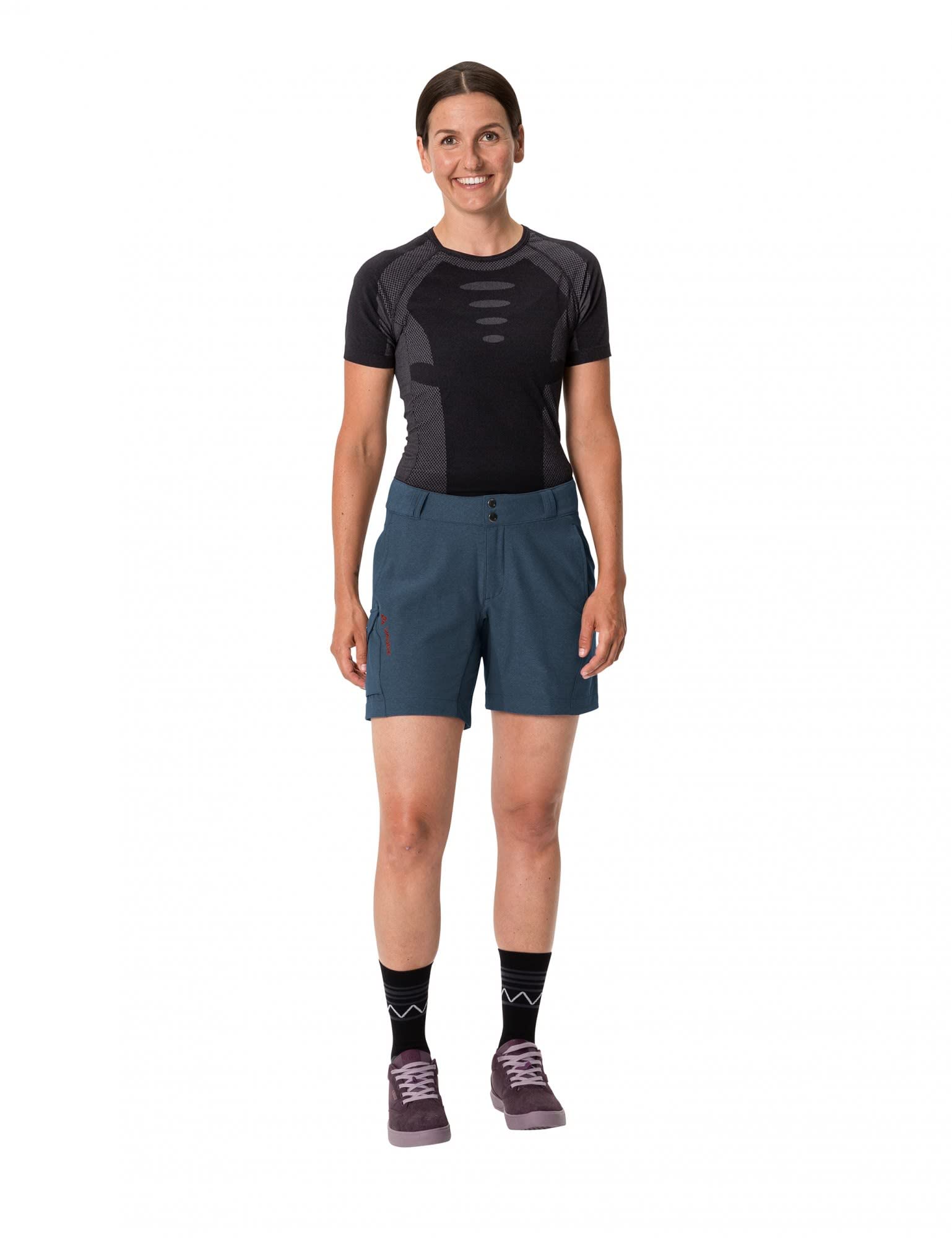 Vaude Women's Tremalzini Hiking Shorts - Lightweight Quick-Dry Outdoor Adventure Shorts for Hiking, Camping & Travel
