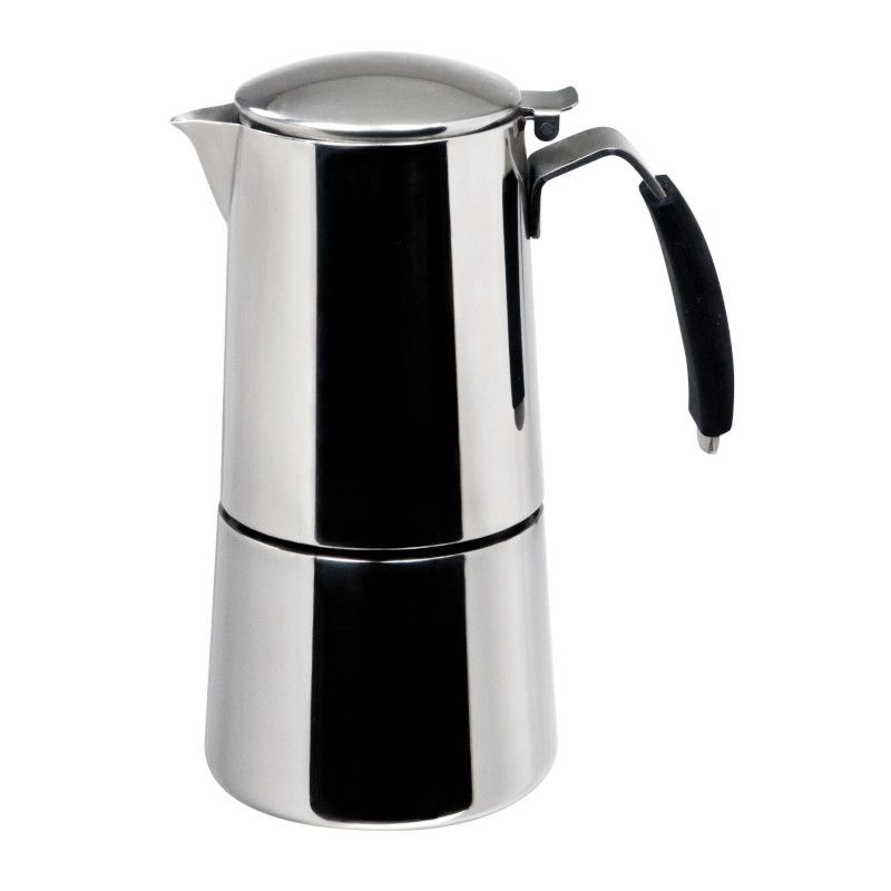 Omnia Stainless Steel Stove Top 6-Cup Coffee Percolator - Perfect for Camping, RV Travel & Outdoor Adventures | Item #1216