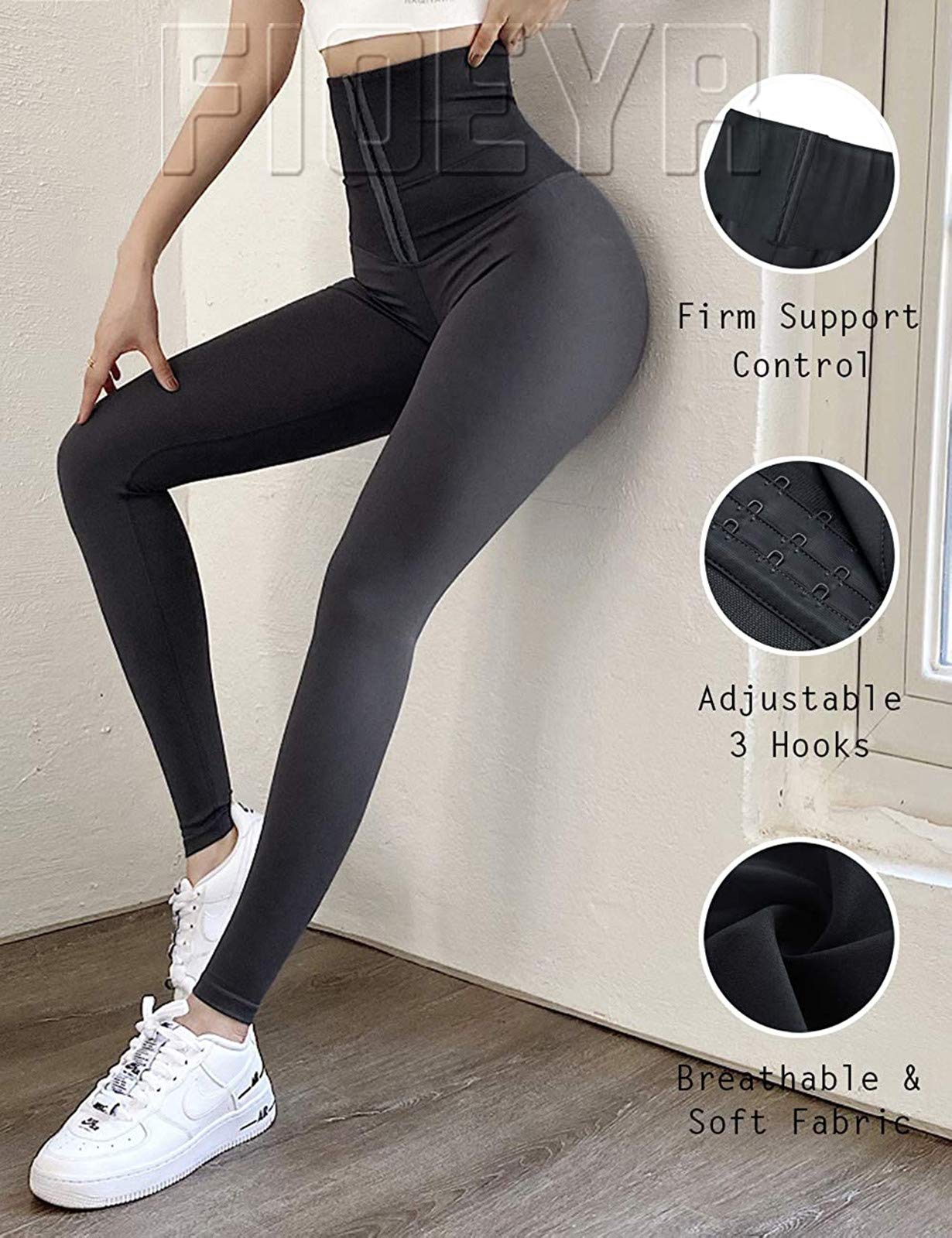 Women's High Waist Tummy Control Yoga Pants - Sculpting Compression Leggings for Workout & Waist Training | Perfect for Yoga, Gym & Everyday Wear