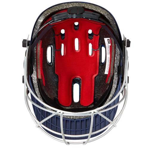 Gunn & Moore Purist Geo II Cricket Helmet – Lightweight & Durable Protection for Batsmen – Perfect for Practice & Matches