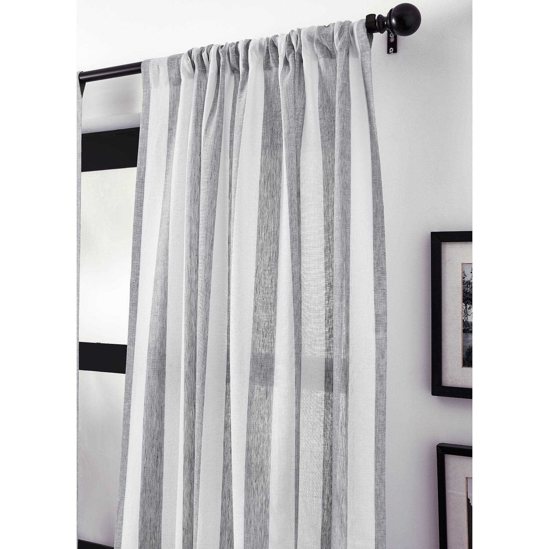 Stylish Cabana Striped Curtains for Beach House & Outdoor Living - Sun Protection & Privacy Window Treatments