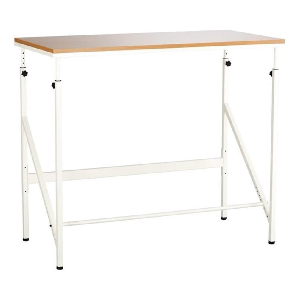 Safco Elevate 2-Piece Adjustable Height Office Set - 48