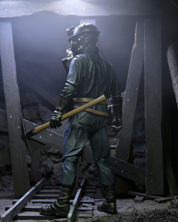 My Bloody Valentine Ultimate Miner Action Figure - Collectible Horror Toy for Fans, Perfect for Display & Halloween Decor