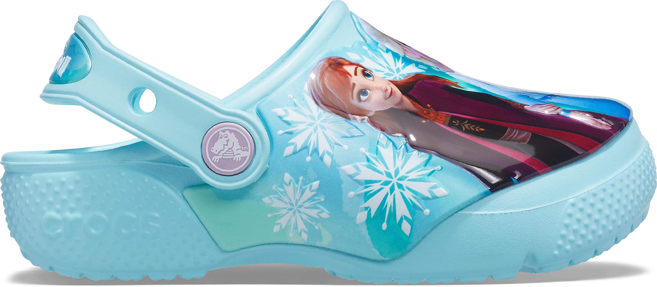 Crocs Kids' Disney Frozen 2 Clog - Lightweight & Comfortable Water Shoes for Girls | Perfect for Beach, Pool, and Outdoor Play