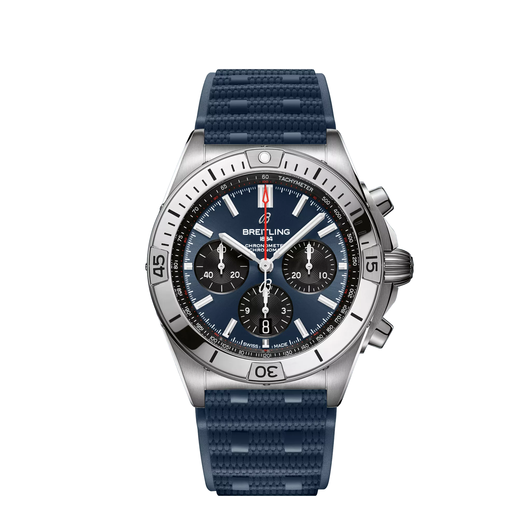 Breitling Chronomat Chronograph Stainless Steel Men's Watch - Luxury Swiss Automatic Timepiece for Business, Diving & Formal Occasions