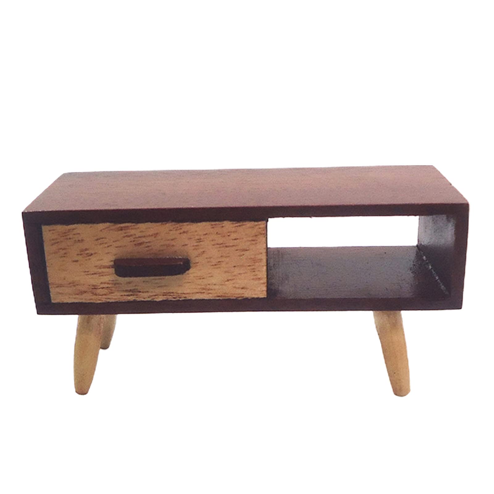 1/12 Scale Mini Wood Cabinet - Realistic Dollhouse Furniture Accessories for Collectors | Perfect for Dollhouse Decor, DIY Projects & Miniature Displays