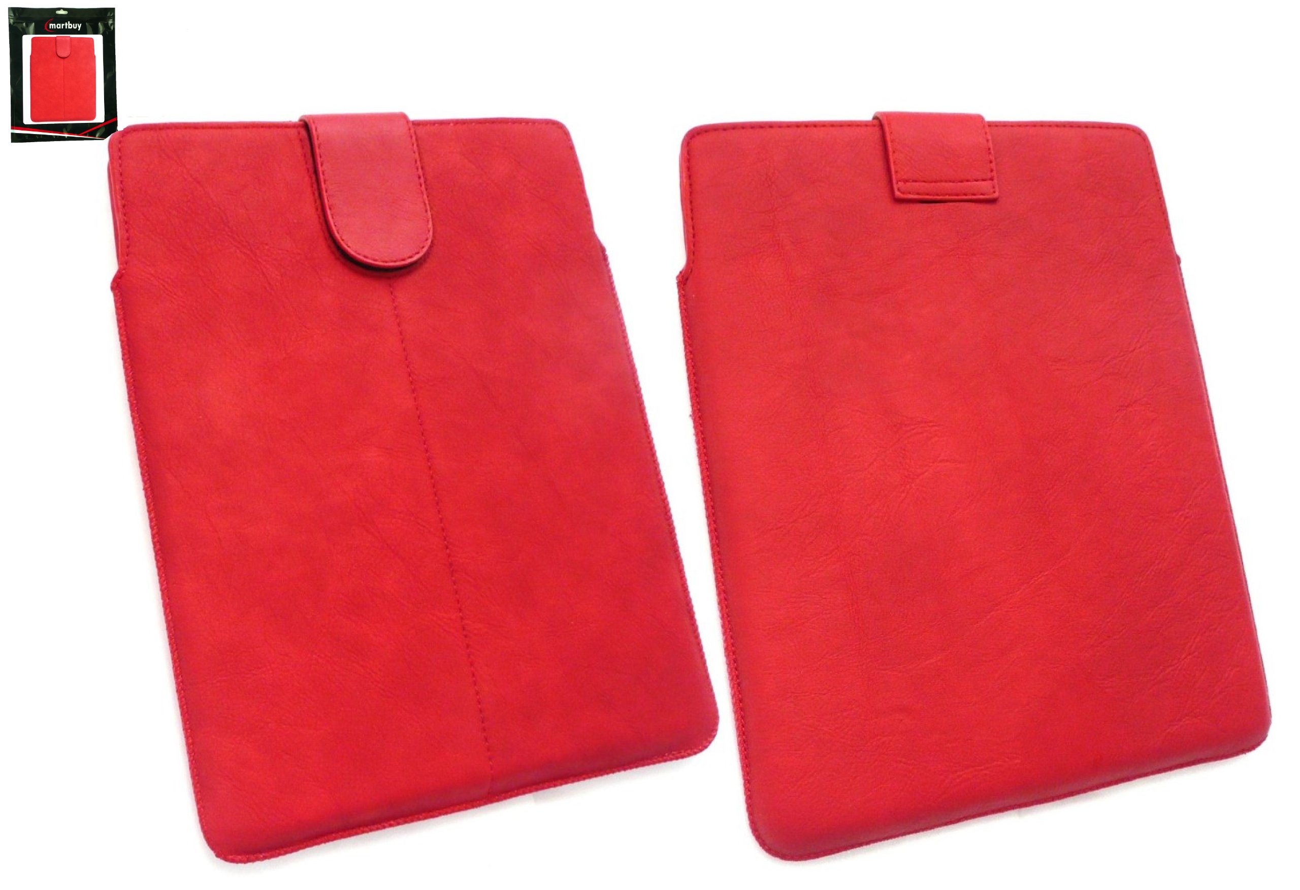 5-Pack Stylus Pen Set with Red PU Leather Pouch - Compatible with Archos 97 Cobalt 9.7