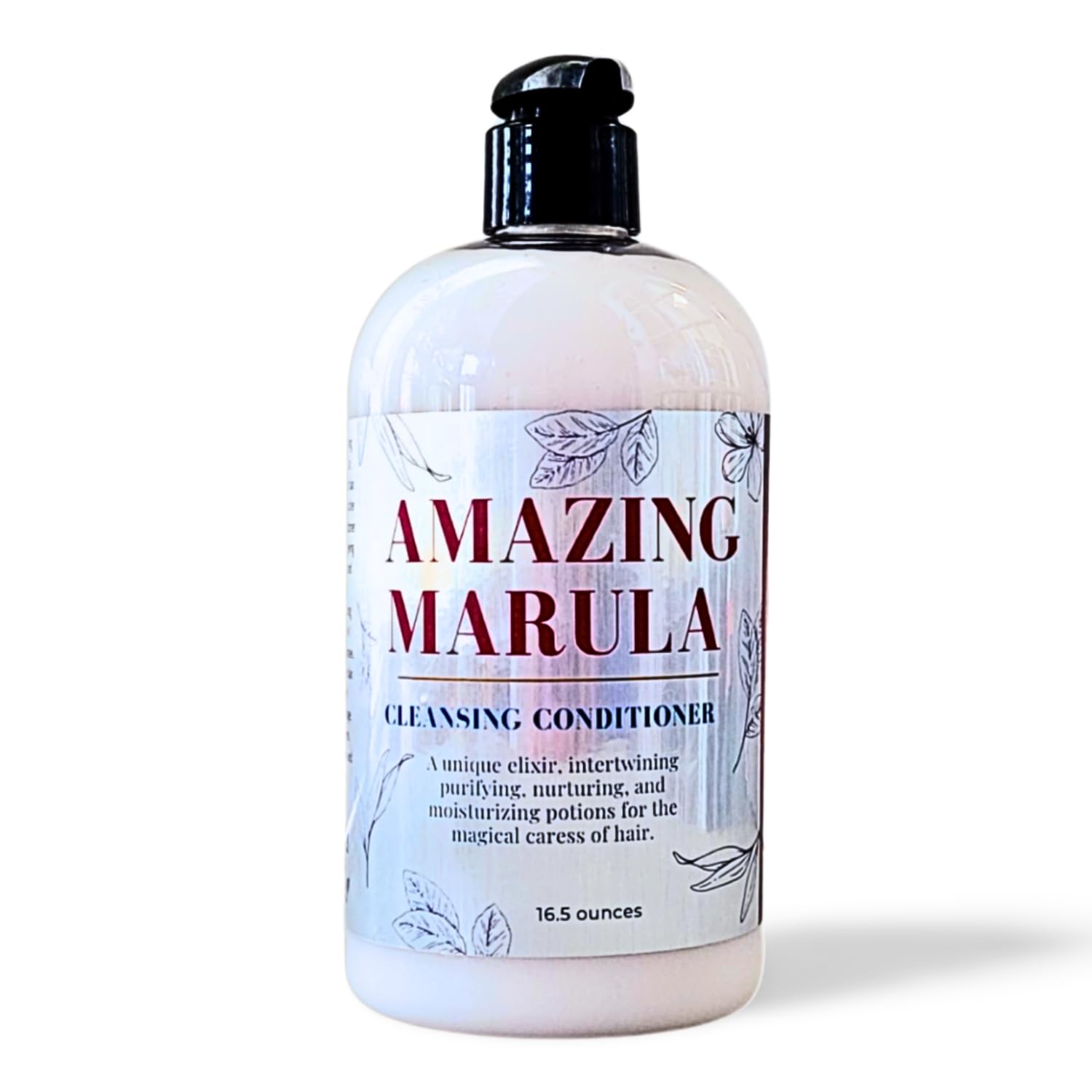 Marula Cleansing Conditioner for Damaged & Color-Treated Hair - Sulfate-Free, Moisturizing Hair Treatment (16.5 oz) | Gentle Cleansing & Deep Conditioning for Dry, Frizzy Hair - Perfect for Daily Use & Salon-Quality Results