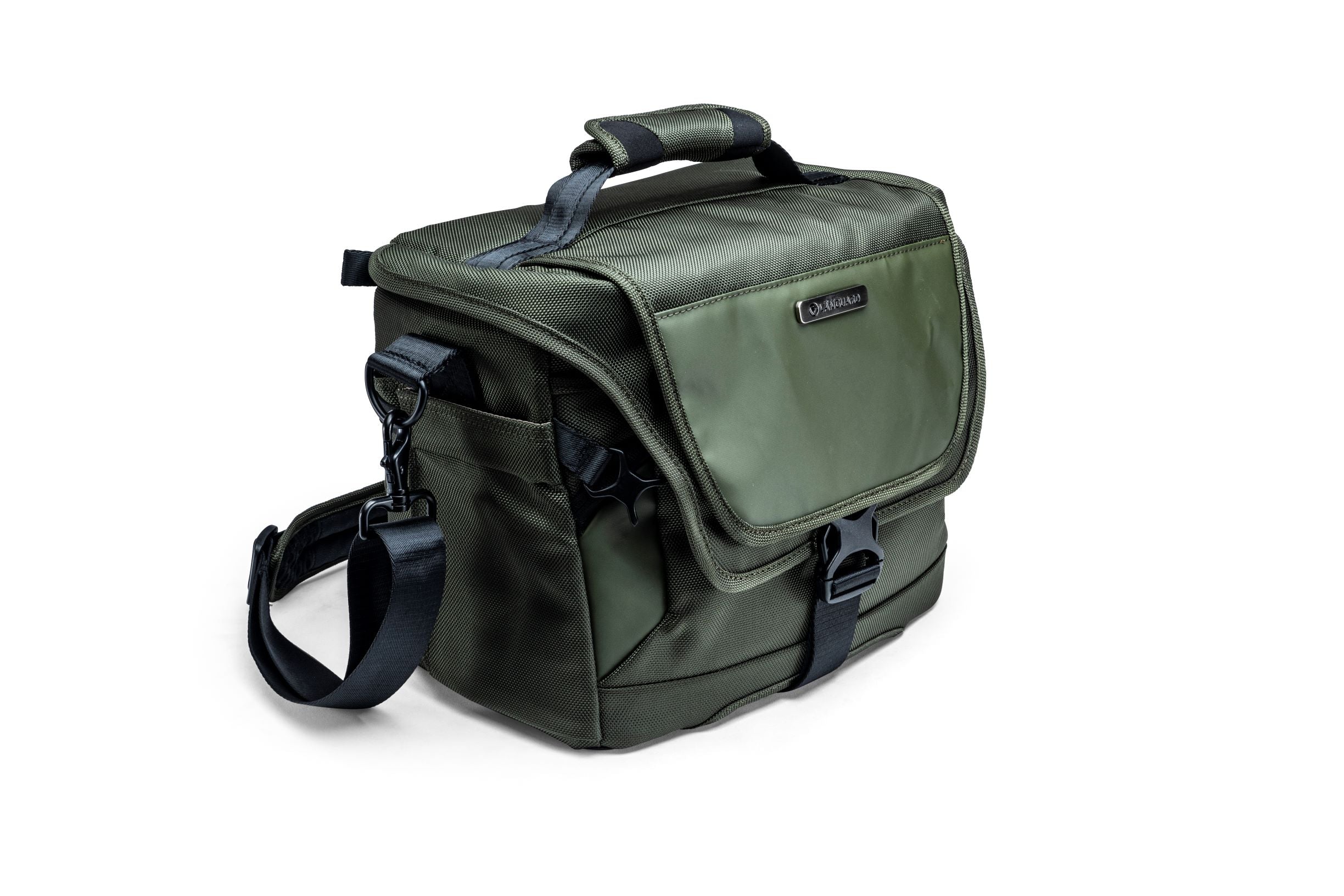 VEO SELECT 28S GR Shoulder Bag for Women - Lightweight Crossbody Purse with Adjustable Strap, Water-Resistant Green Handbag - Perfect for Travel, Work & Everyday Use