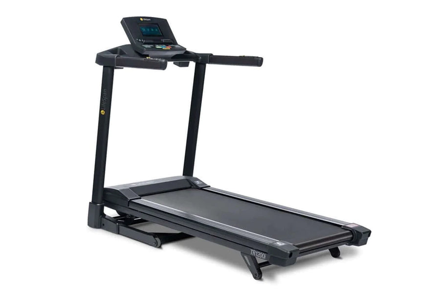 LifeSpan TR1200i Folding Treadmill - Compact Home Exercise Equipment for Running & Walking | Perfect for Small Spaces, Home Gyms & Cardio Workouts
