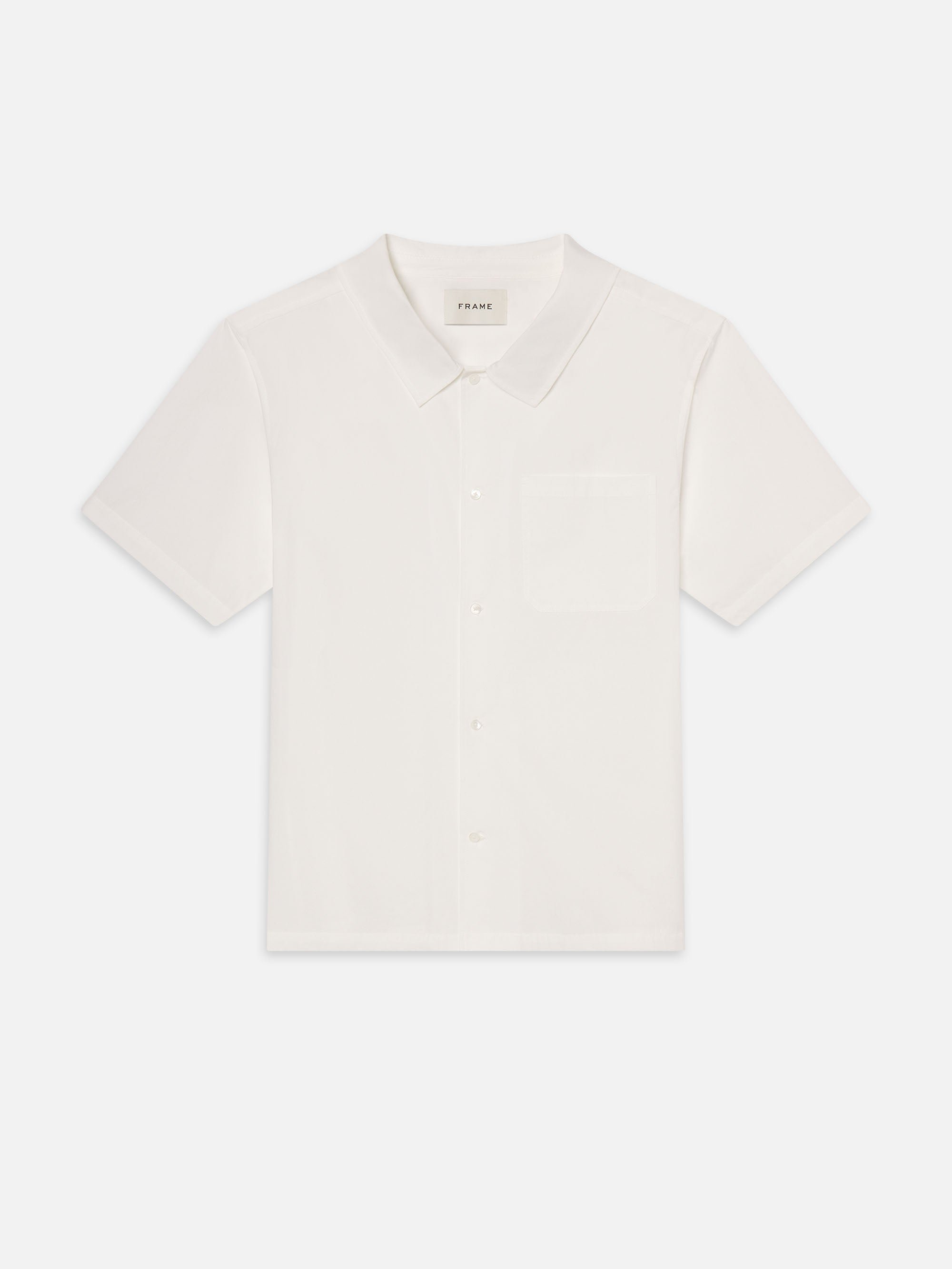 Men's Short Sleeve Casual Shirt - 100% Cotton Breathable Summer T-Shirt for Outdoor Activities & Daily Wear | Natural Color
