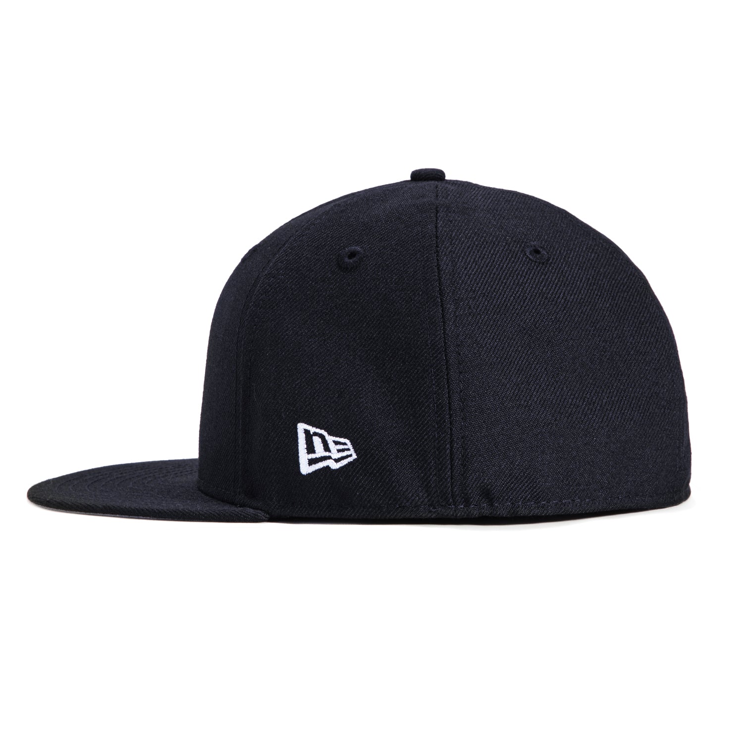 New Era 59Fifty Navy Blue Blank Fitted Baseball Cap - Adjustable Snapback Hat for Men & Women - Perfect for Sports, Streetwear & Casual Outfits