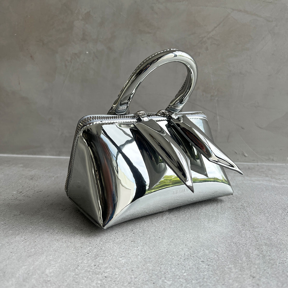 Padded Friday Mini Crossbody Bag in Silver - Stylish & Comfortable for Everyday Use, Work, and Travel