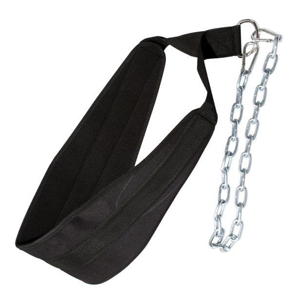 Durable Nylon Dipping Belt with Heavy-Duty Chain - Perfect for Weightlifting, CrossFit & Strength Training
