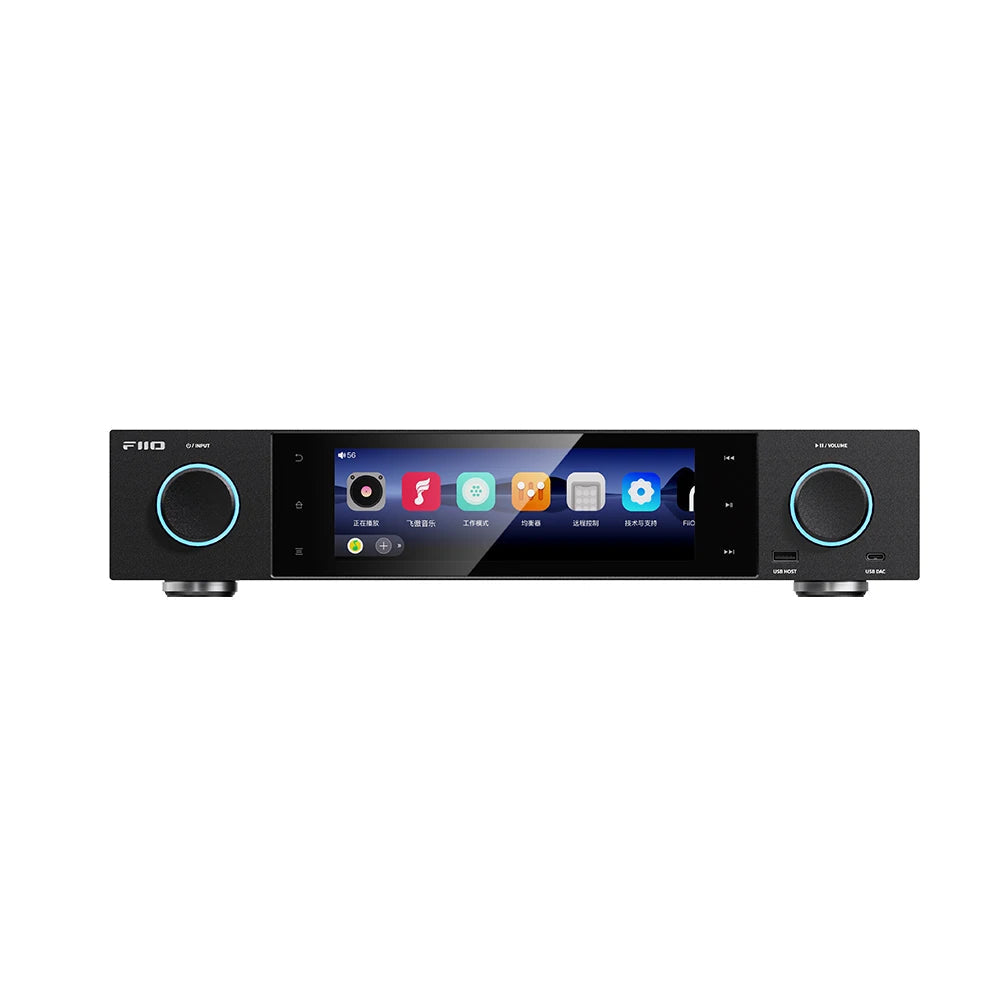 FiiO S15 AK4191+AK4499EX High-Resolution Desktop Audio Streamer | Professional DAC & Headphone Amplifier | Perfect for Home Studio, Audiophile Listening & Music Production