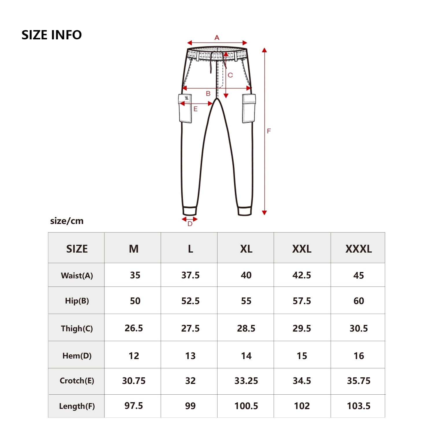 Stylish & Comfortable Banding Flex Cargo Jogger Pants for Men - Stretchable Workout, Travel & Casual Wear - Perfect for Gym, Hiking & Everyday Use