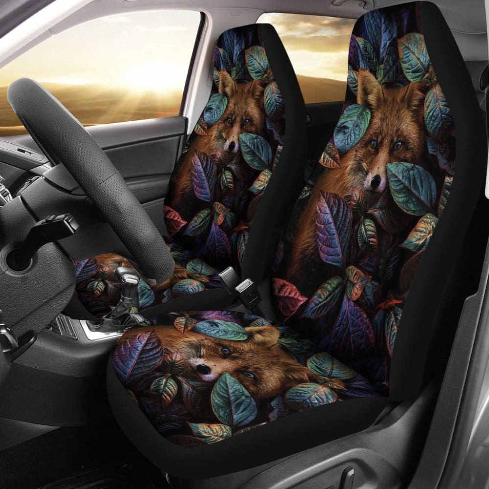Art Fox Nature-Inspired Car Seat Covers - Premium Universal Fit for Cars, Trucks & SUVs - Perfect Gift for Nature Lovers & Outdoor Enthusiasts - Ideal for Road Trips, Camping & Daily Commutes