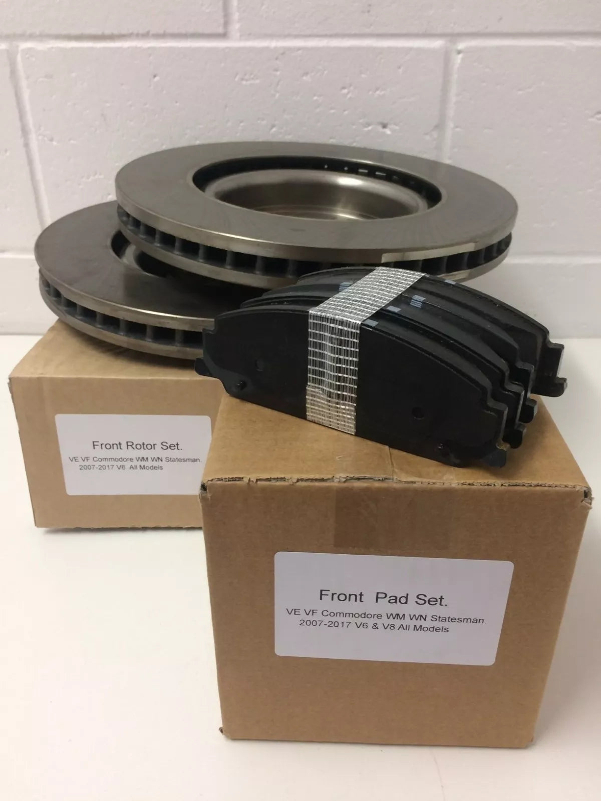 Genuine Holden Commodore VE VF WM WN Front Brake Rotor & Pad Set - High Performance Braking for Daily Driving & Highway Safety