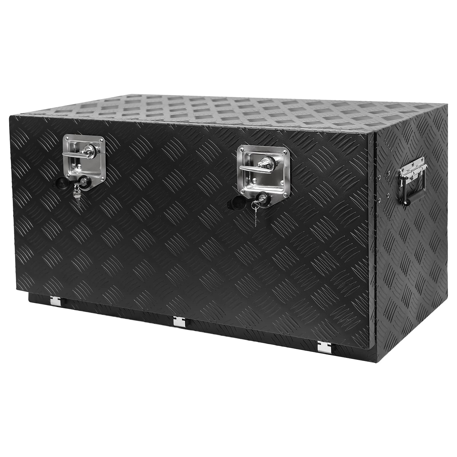 GARVEE 36 Inch Aluminum Diamond Plate Truck Tool Box for Pickup Trucks & Trailers - Heavy Duty Storage for Tools, Equipment & Gear (Perfect for Construction, Farming & Off-Road Adventures)