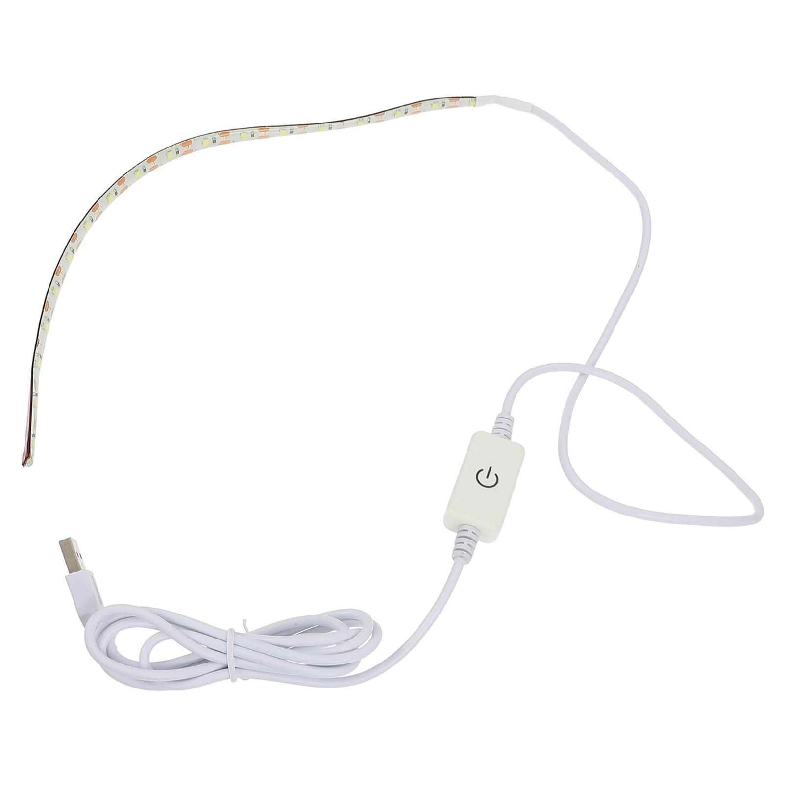 EXCEART 5V LED Strip Lights for Sewing Machines - Touch Dimmer, Flexible LED String Lights, Universal Fit Car Accessories - Perfect for Home Sewing, Crafting, and DIY Projects