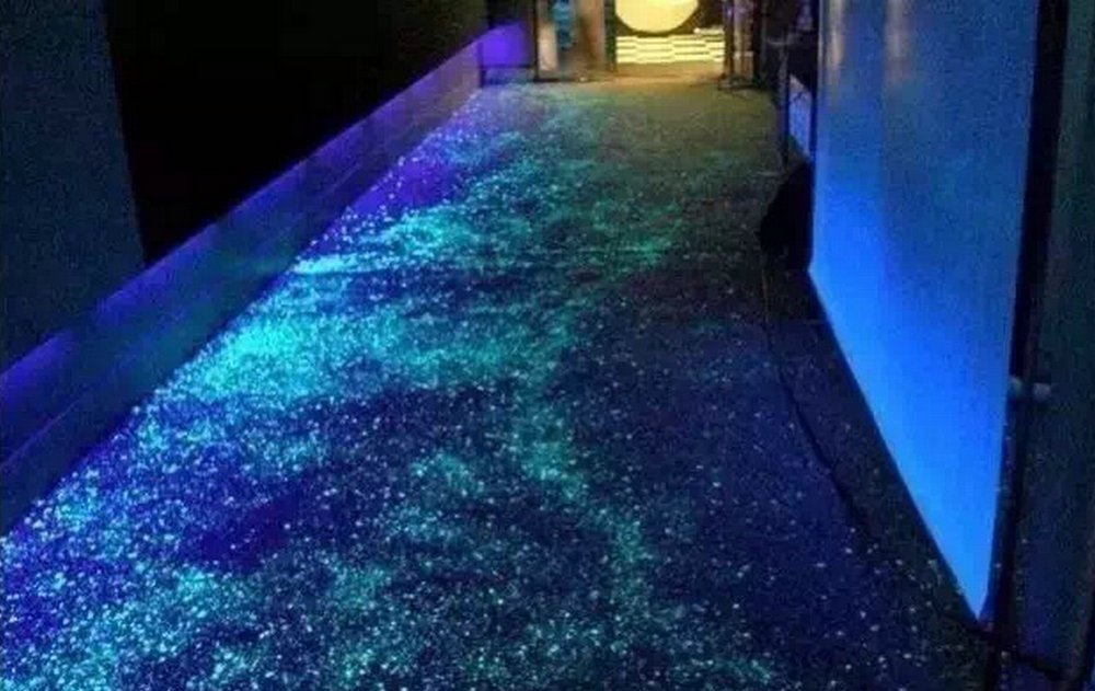Glow in Dark Aquarium Gravel - Blue Green 3-5mm for Fish Tank & Fairy Decor
