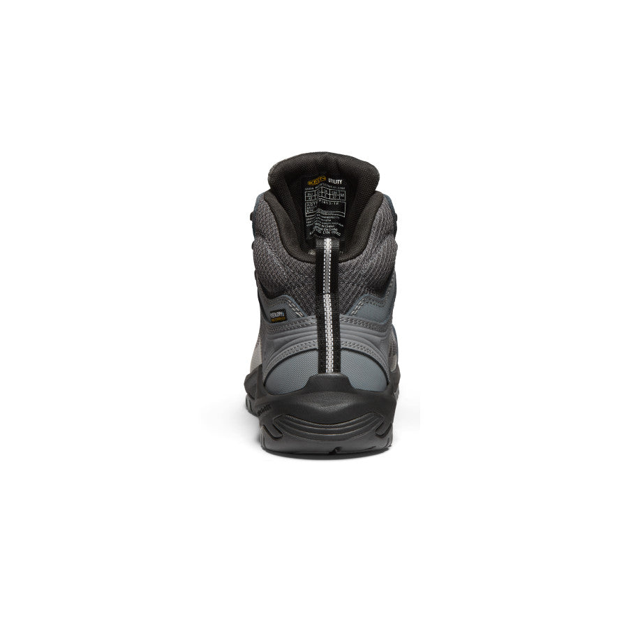 Men's Reno Mid Waterproof Work Boots with Carbon Toe | Magnet/Black | Ideal for Construction, Hiking & Outdoor Work