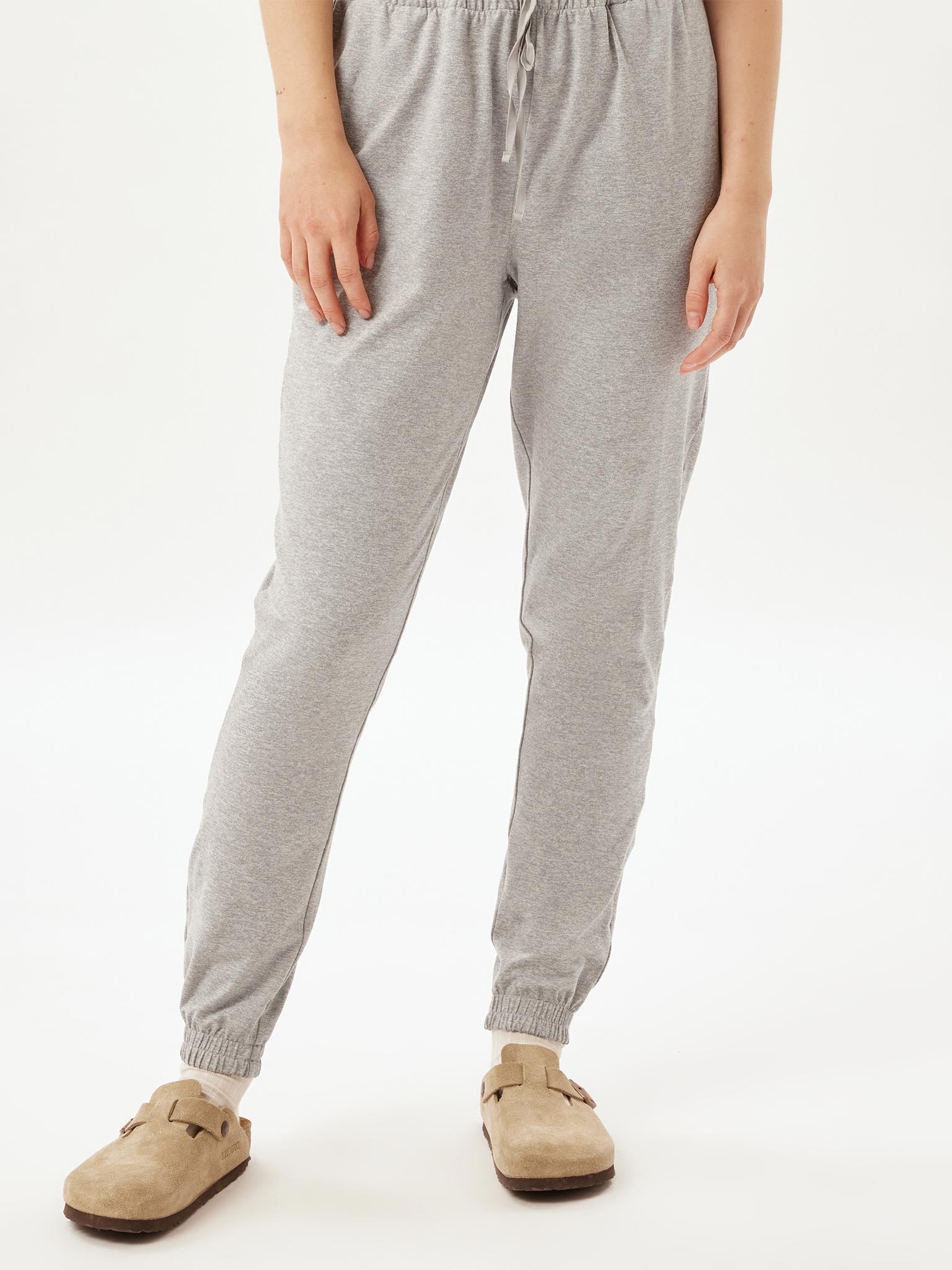 Girlfriend Collective ReSet Slim Straight Jogger Pants for Women - Coyote Color | Comfortable & Stylish Activewear for Yoga, Running & Lounge Wear
