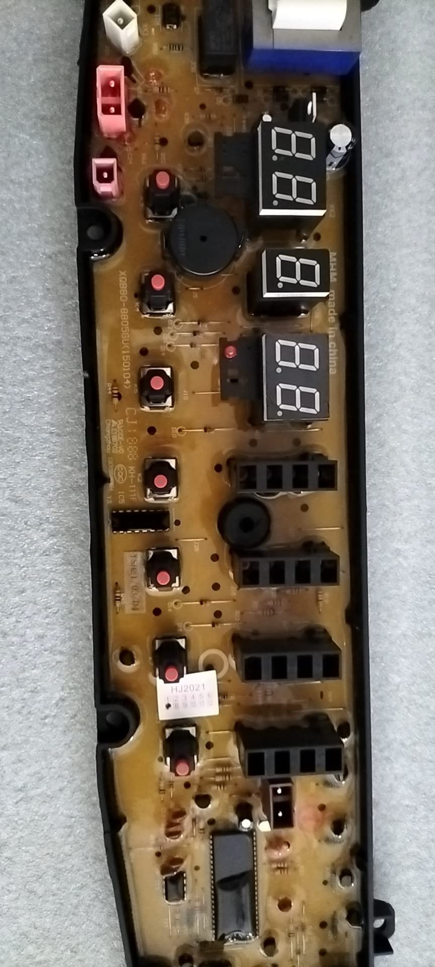 XQB80-8805GU Washing Machine Computer Board Replacement Part - Compatible with Nuovo Laundry Machines | Durable Control Panel for Efficient Washing Cycles | Perfect for Home Laundry Room Repairs & Maintenance