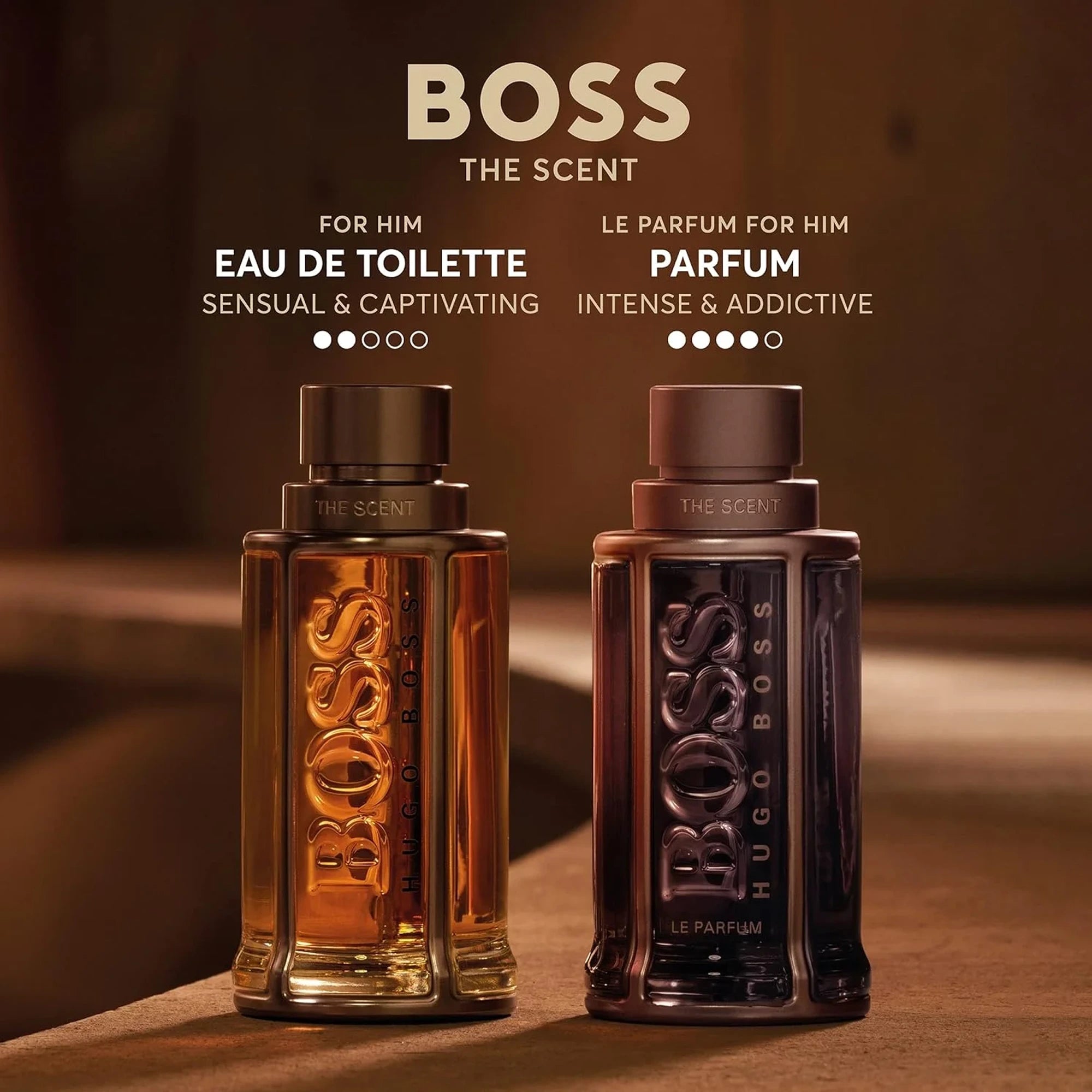 Boss The Scent Eau de Parfum for Men - 3.4 oz / 100ml Luxury Cologne, Long-Lasting Fragrance for Date Night & Special Occasions