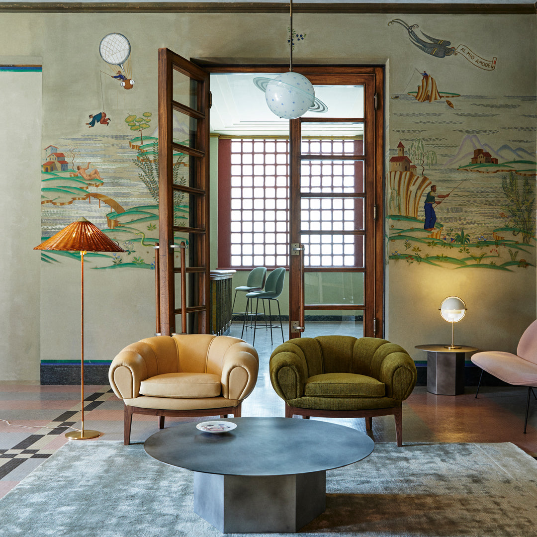 Luxury Gubi x Golran Handmade Rugs - Premium Scandinavian Design Wool Carpets for Living Room, Bedroom & Office Decor