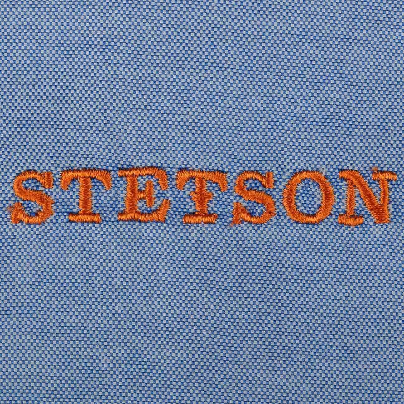 Stetson Herringbone Linen Flat Cap for Men - Premium EU-Made Summer Hat | Casual & Formal Wear for Outdoor Activities