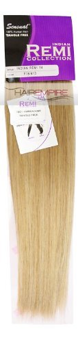 24 Inch Indian Remi Hair Extensions - #18/613 Ash Brown/Platinum Blonde (SPE) | 100% Human Hair Weft for Styling & Volume | Perfect for Parties, Weddings & Daily Wear