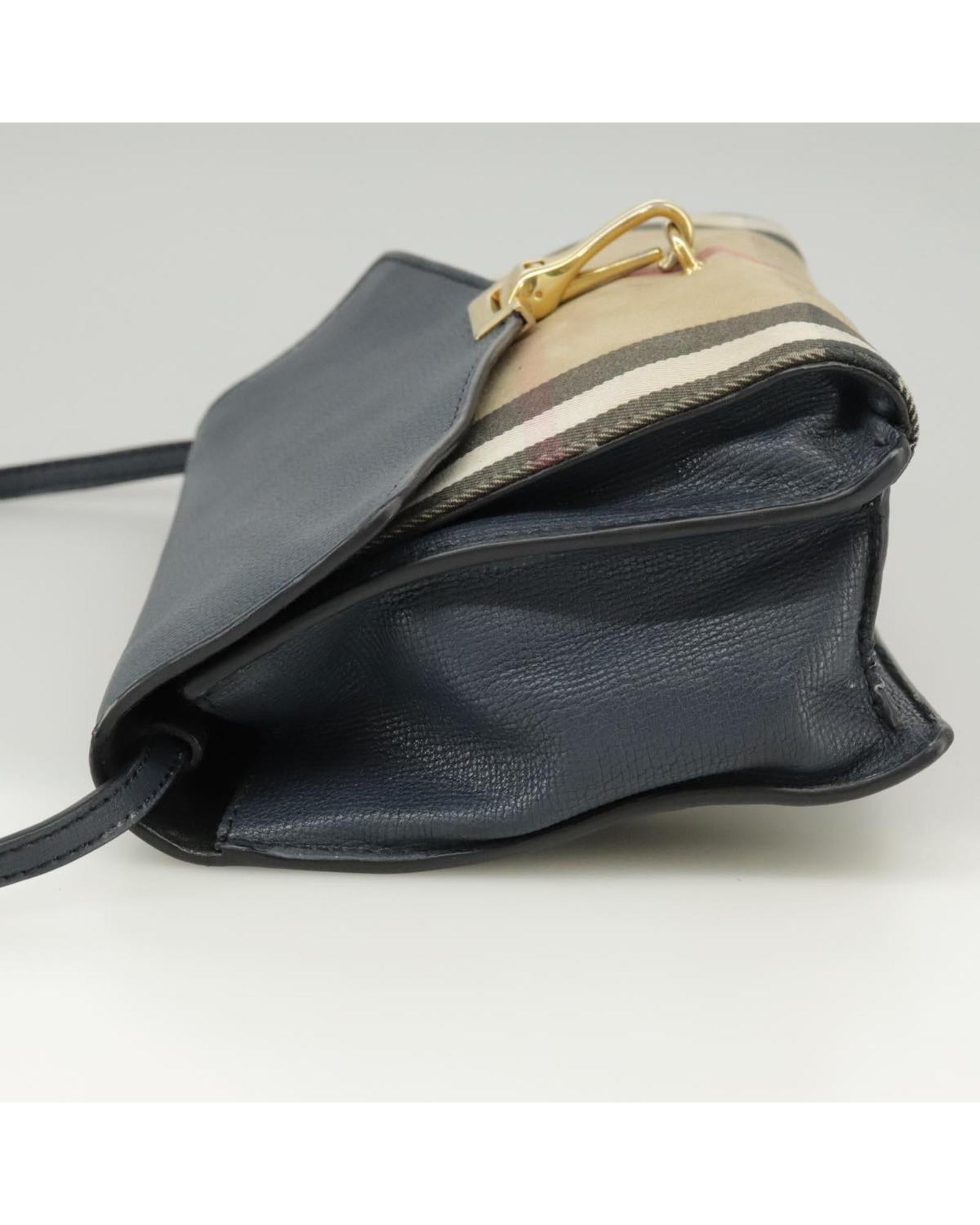 Burberry Check Flap Crossbody Bag for Women - Classic Plaid Design, Luxury Leather Shoulder Purse - Perfect for Work, Travel & Evening Out