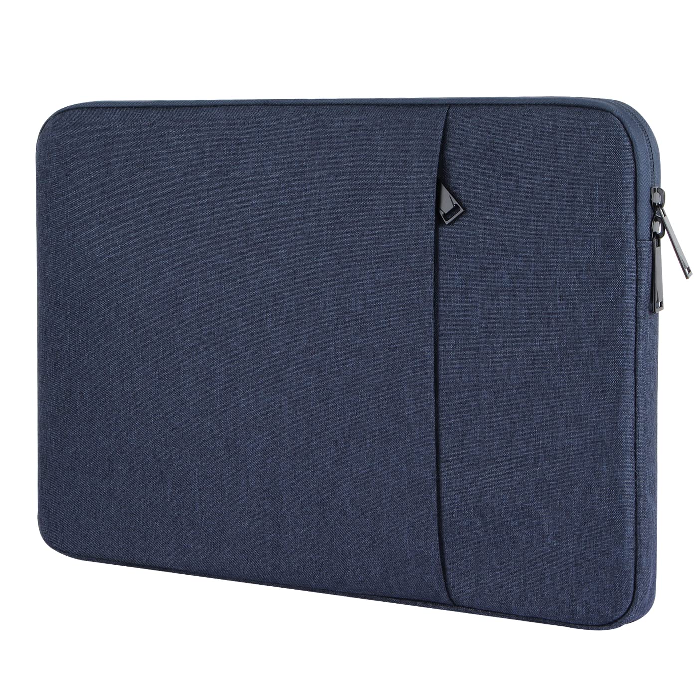 Chelory 13-14 Inch Laptop Sleeve - Water Resistant Protective Case for MacBook Air/Pro 13-14 Inch, Ultrabook, iPad & Tablet - Dark Blue | Perfect for Travel, Office & School