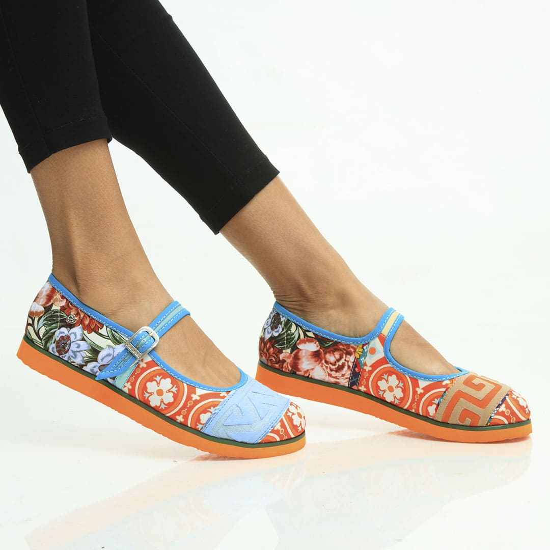 Nele Spiritual Leader of the Kuna People - Authentic Macondas® Handmade Shoes | Traditional Indigenous Footwear for Cultural Events & Everyday Wear
