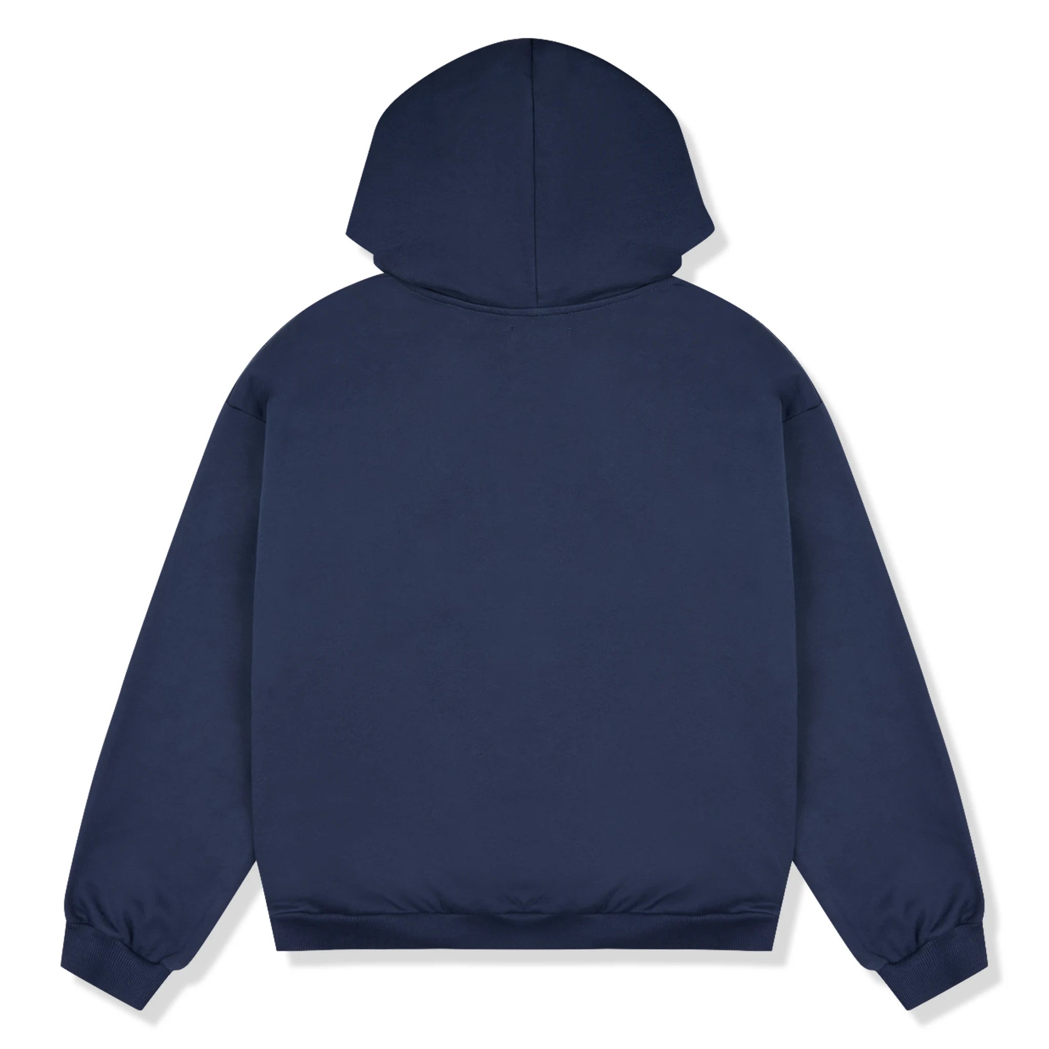 Broken Planet Zip Up Hoodie for Men & Women - Deep Navy Blue Pullover Fleece Jacket - Casual Streetwear for Everyday Wear, Gym, and Outdoor Activities