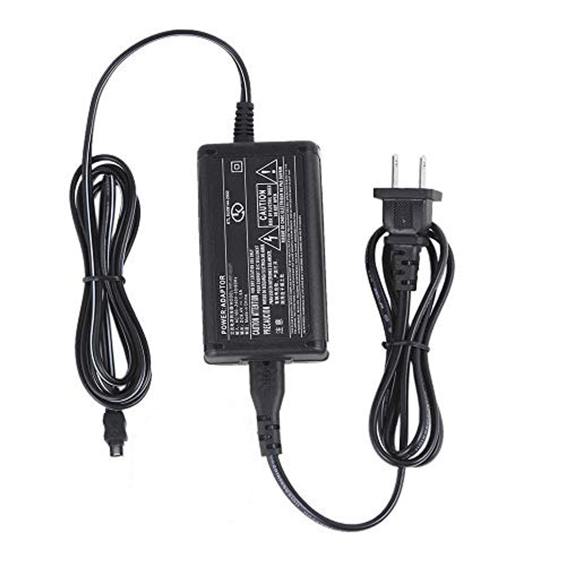 Canon VIXIA HF R200 HF R300 HF R400 HF R500 Camcorder AC Power Adapter Charger - 6.5ft Wall Power Supply Cord with DC-in Plug - Replacement Charger for Video Camera - Perfect for Home Recording & Travel Vlogging