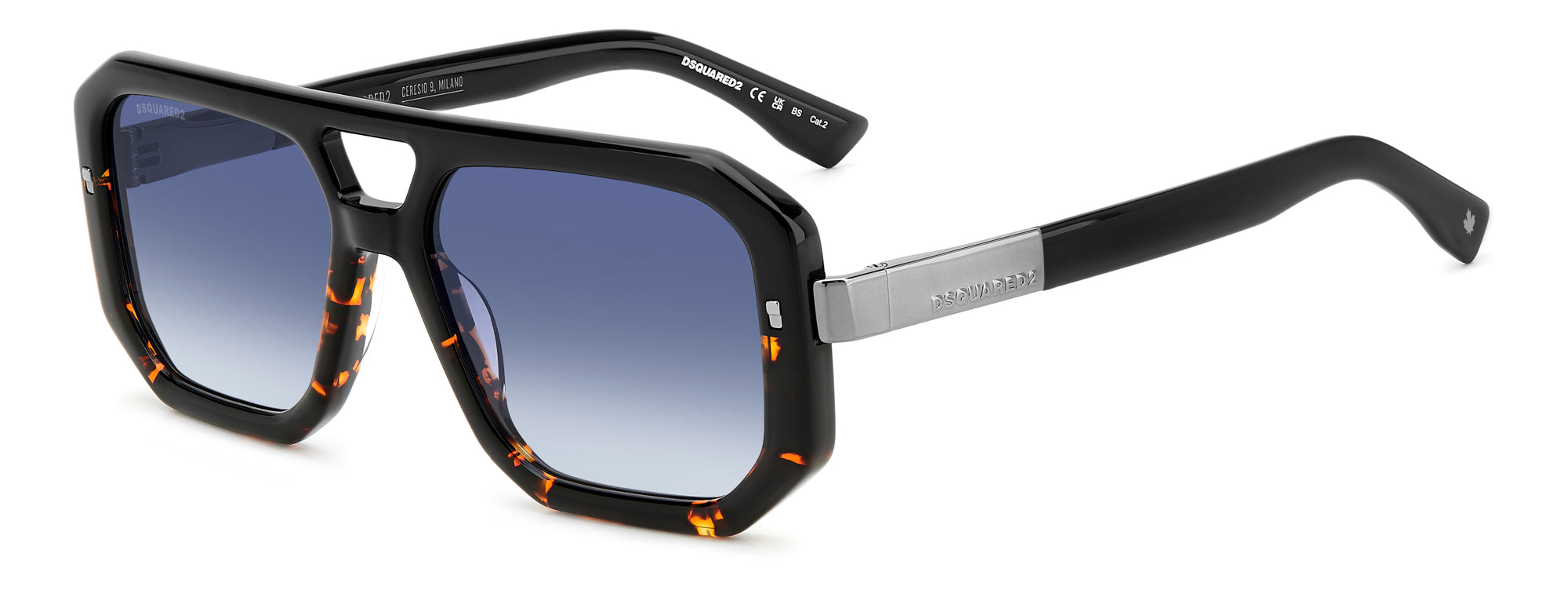 DSQUARED2 D2 0105/S Sunglasses - Luxury Designer Shades for Men & Women - UV Protection - Perfect for Outdoor Activities, Travel & Fashion Statements