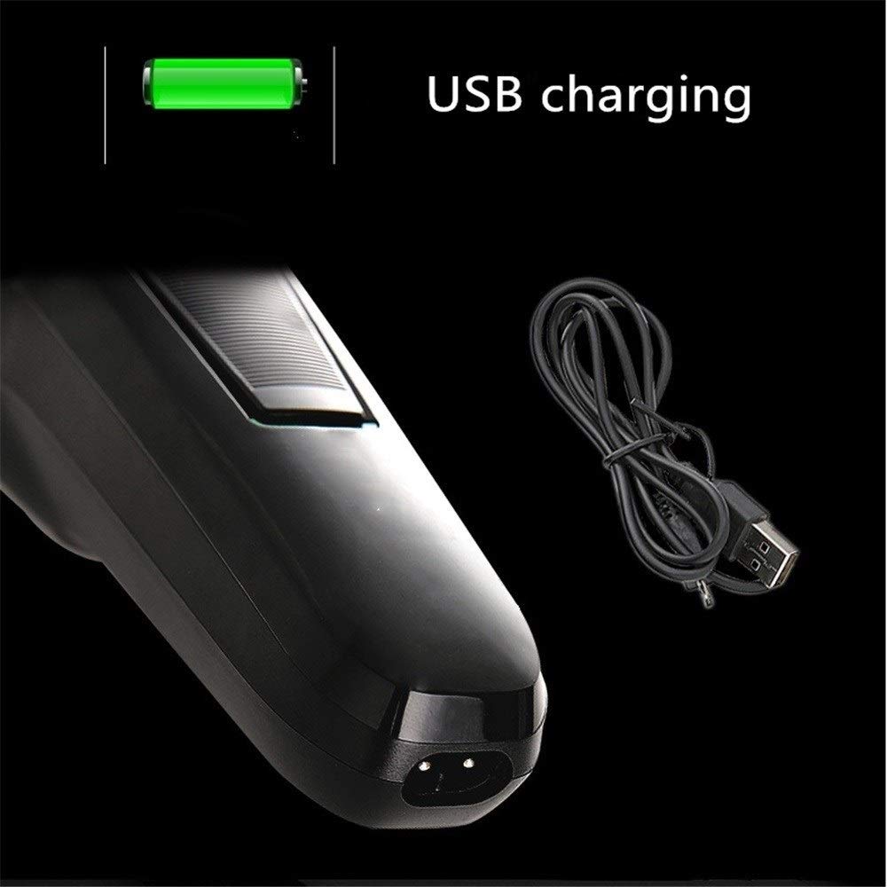 Best Rechargeable Electric Razor for Men - 3D Floating Blades, Wet/Dry Shaving, Intelligent Beard Trimmer | Perfect for Travel, Home & Gym Use
