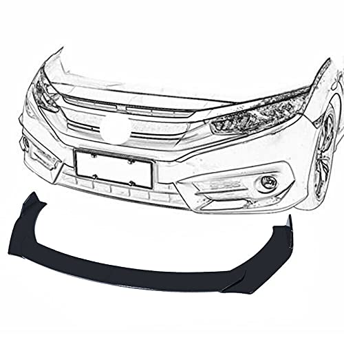 High-Performance Front Bumper Lip Splitter Spoiler with Strut Rods for Dodge Charger SRT & Challenger - Aerodynamic Upgrade for Racing & Street Performance