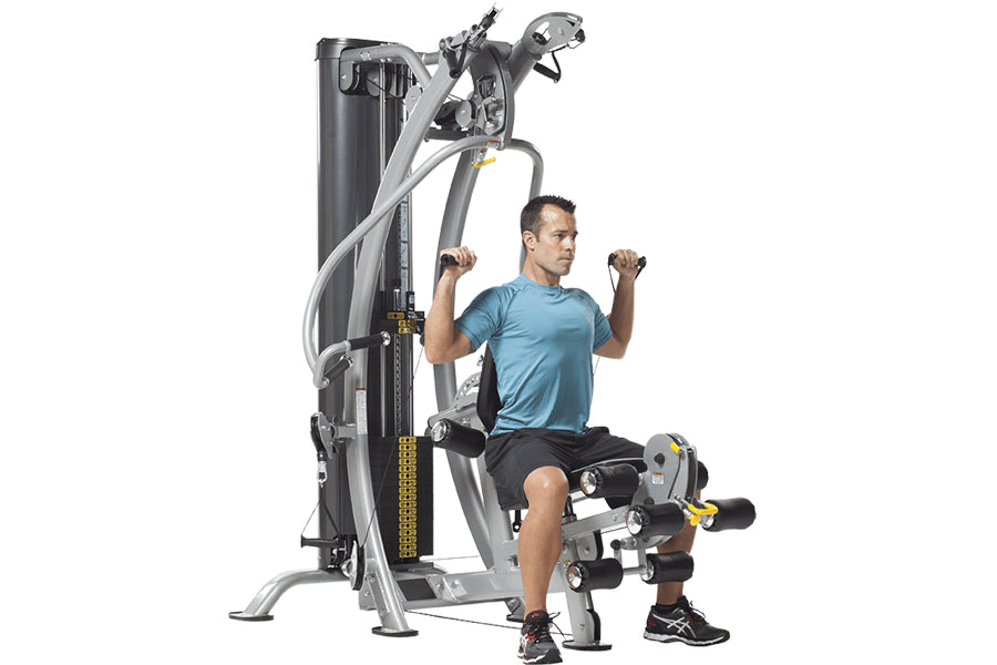 TuffStuff Hybrid Home Gym (SXT 550) - Premium Strength Training Equipment for Full-Body Workouts at Home | Perfect for Home Fitness, Strength Building & Cardio
