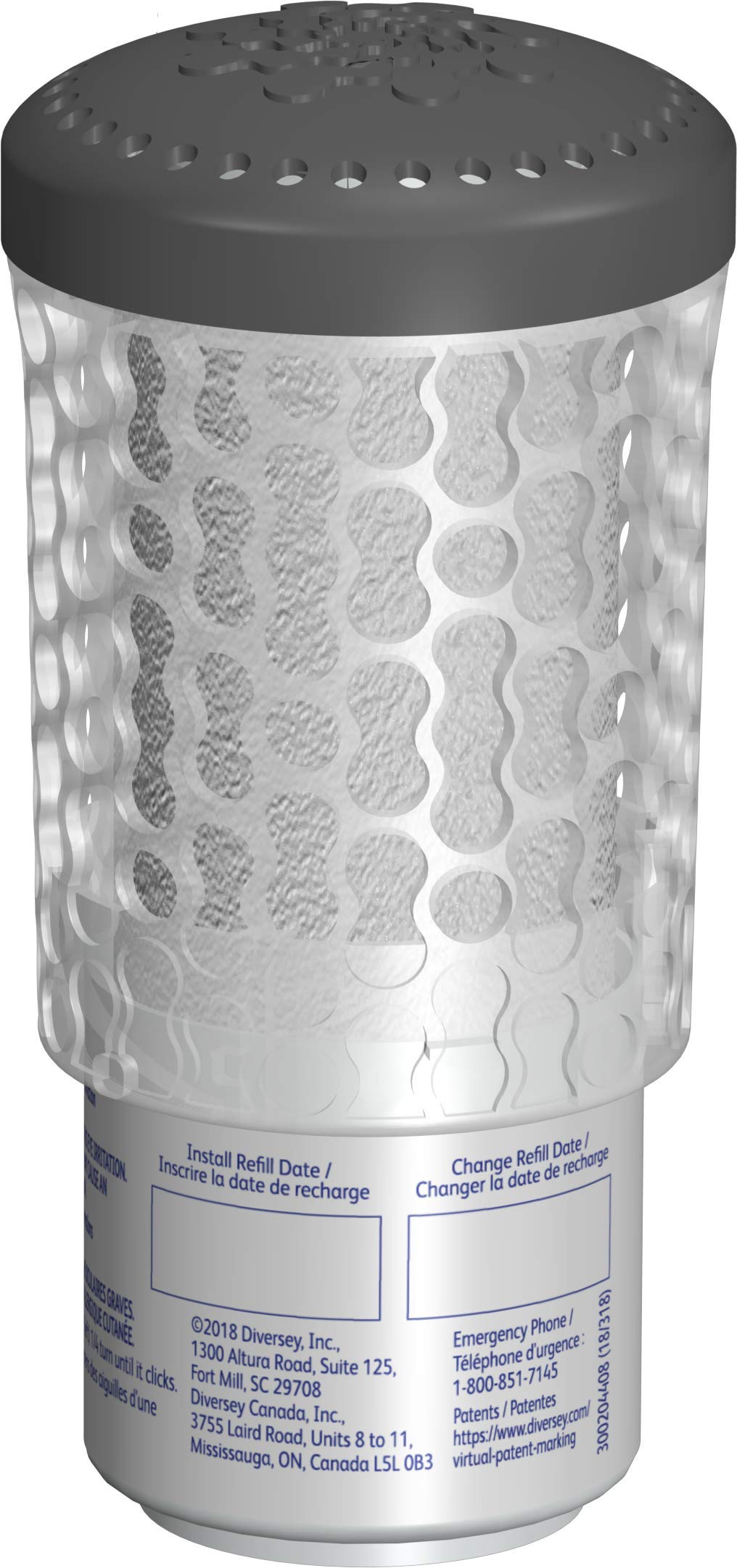 Diversey 100910595 Fresh Scent Air Freshener, 50mL (Pack of 6) - Eliminate Odors in Offices, Restrooms & Homes
