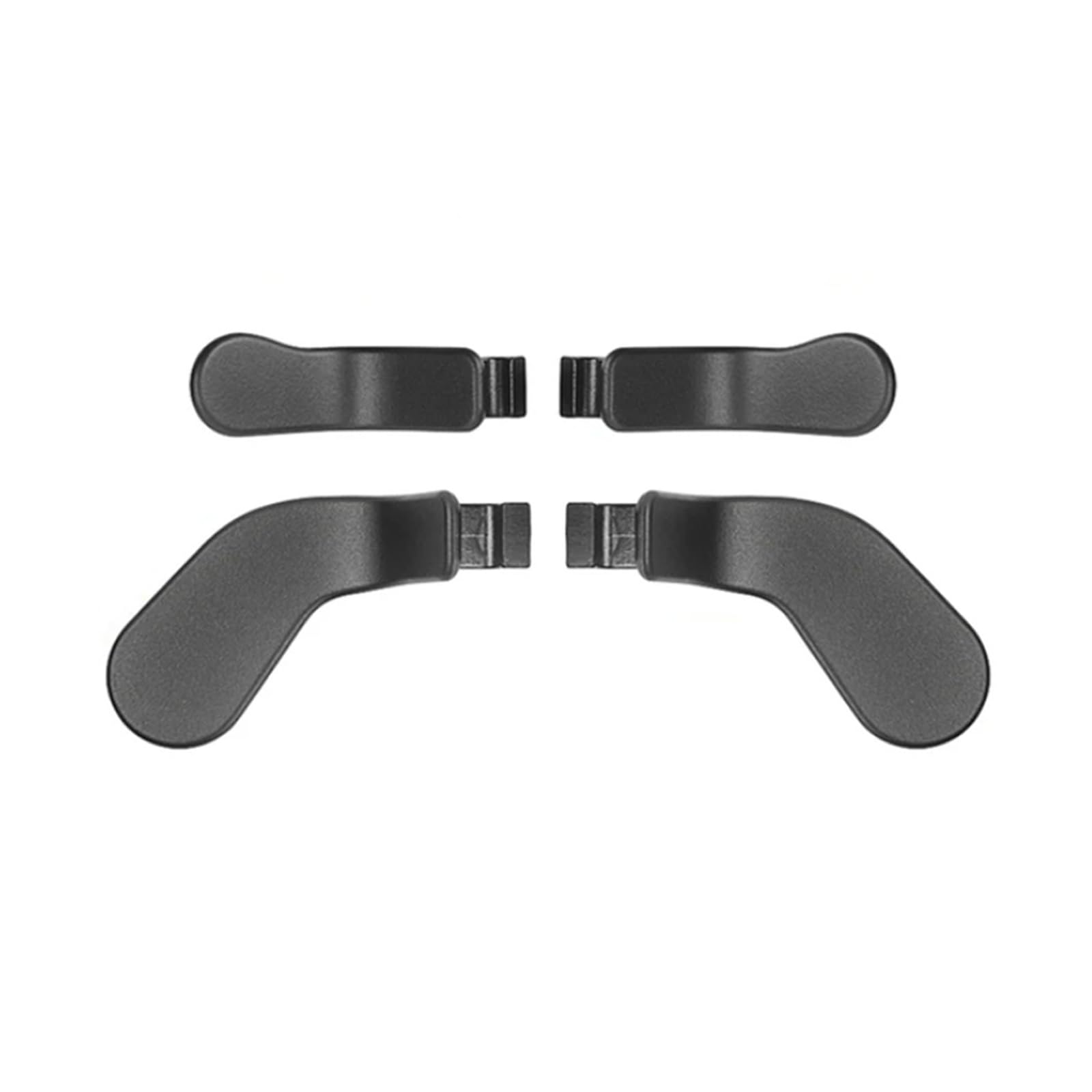 Xbox One Elite Series 2 Controller Paddles - 4 Pack Premium Metal Back Buttons for Xbox One Elite Controller | Enhanced Gaming Performance for FPS, Racing & Competitive Play (Black)
