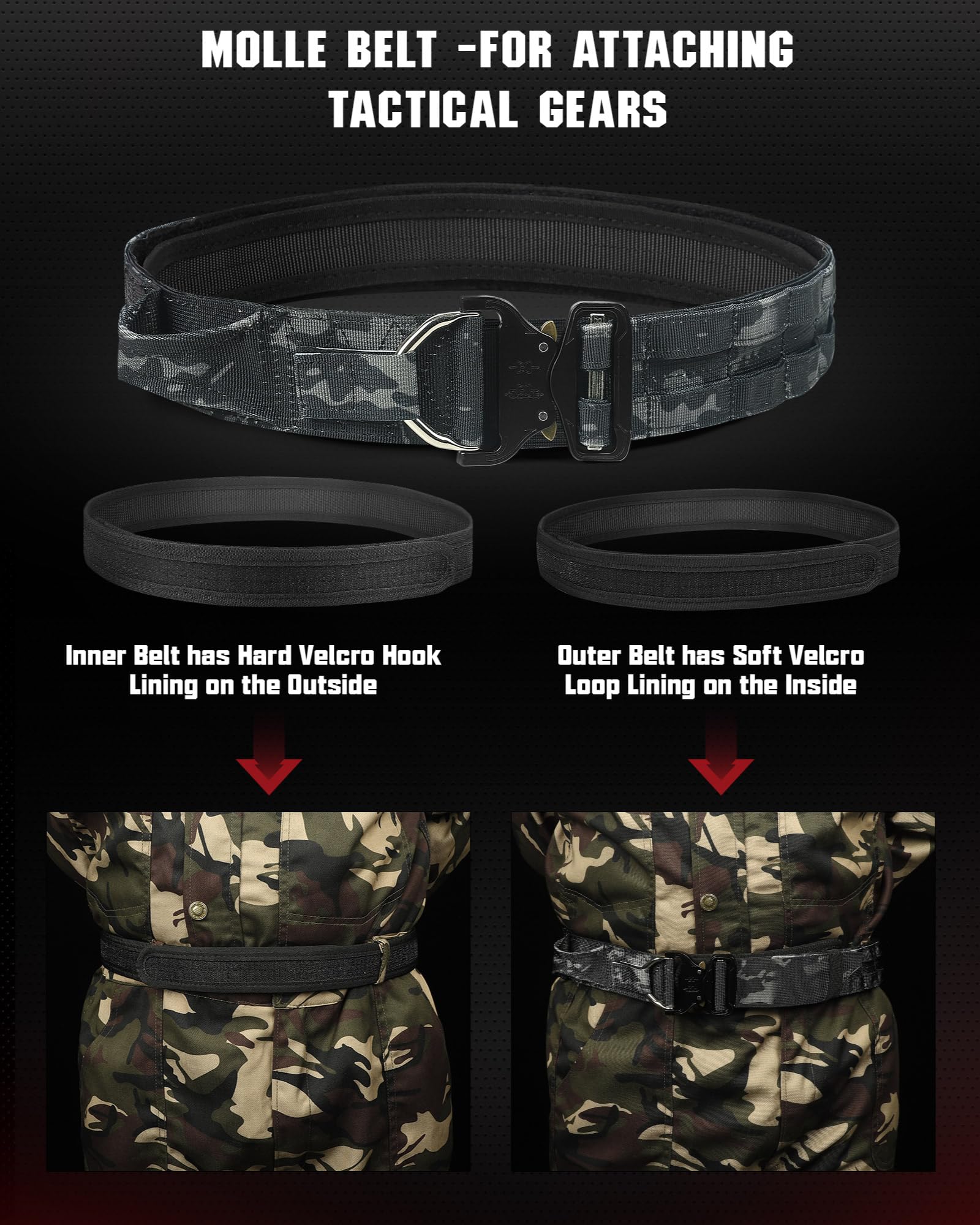 Tactical Belt for Men - 2