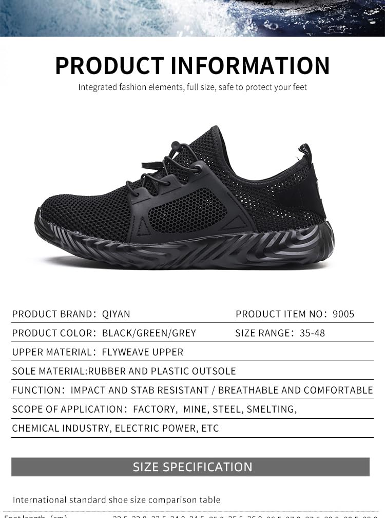 Ryder Indestructible Shoes - Ultra Durable & Comfortable Men's/Women's Sneakers for Outdoor, Work & Everyday Wear