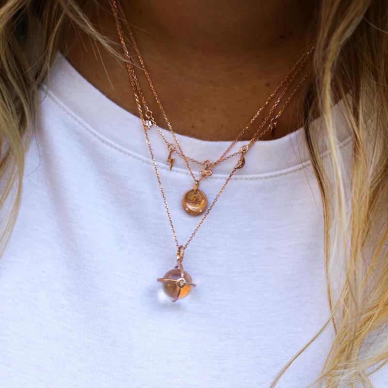 Eternal Light Charm Necklace - Dainty Silver Pendant for Women, Meaningful Gift for Birthday/Anniversary - Perfect for Everyday Wear & Special Occasions