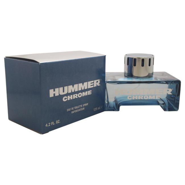 Hummer Chrome Cologne for Men - Premium Long Lasting Fragrance - Perfect for Date Night & Special Occasions