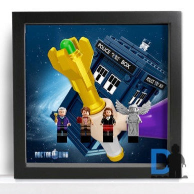 Lego® Doctor Who Minifigures Frame for 21304 Set - Special Edition Display Case for Collectors & Fans | Perfect for Home Decor & Gift Giving