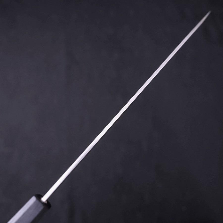 Premium Yanagiba Sushi Knife AUS 8 Steel with Polished Dark Blue Urushi Handle - 270mm Japanese Chef Knife for Sashimi, Sushi Preparation & Professional Kitchen Use