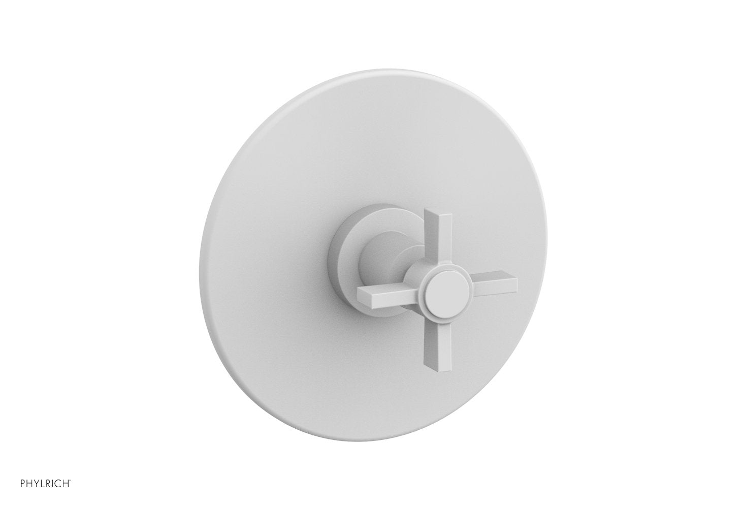 BASIC Pressure Balance Shower Set Trim Only with Blade Cross Handle DPB3137TO - Perfect for Bathroom Renovation & Modern Home Upgrades